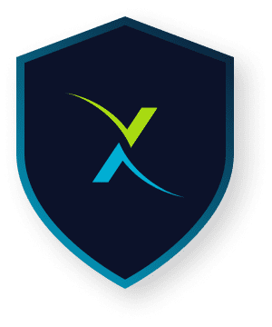 shield with Flexible IT logo representing cybersecurity services